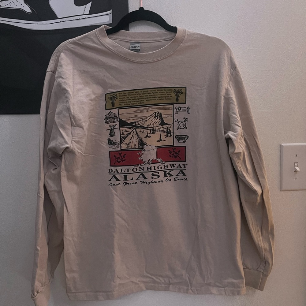 Dalton Highway long sleeve vintage shirt
